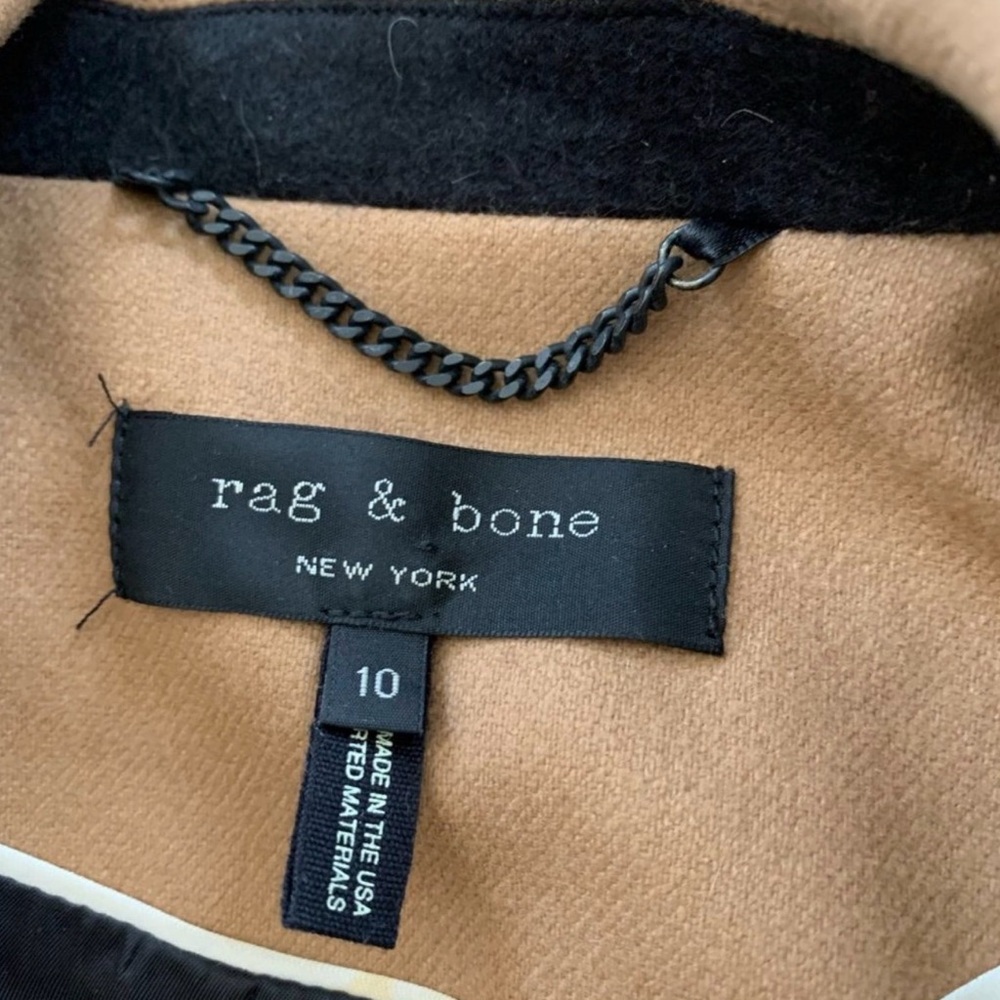 Rag & Bone Emmet Contrast Collar Blazer - Picture 4 of 5